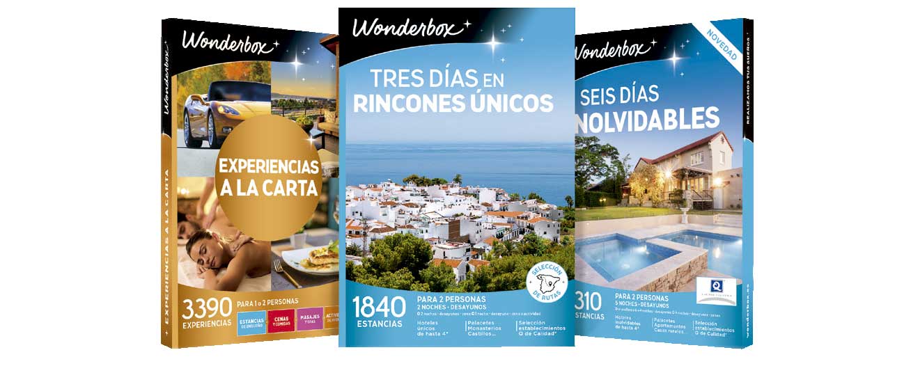 Experiencias Wonderbox en los rincones más bonitos