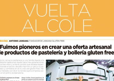 La vuelta al cole