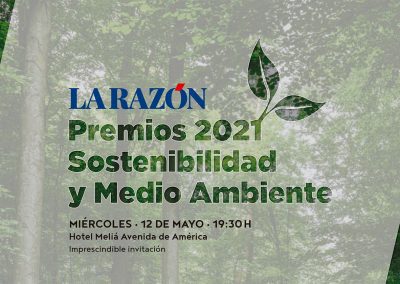 Premios Sostenibilidad y Medio Ambiente 2021 La Razón